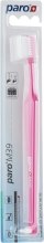 Зубная щетка "M39", розовая - Paro Swiss Toothbrush — фото N1
