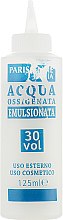 Эмульсионный окислитель 30 Vol - Parisienne Italia Acqua Ossigenata Emulsionata — фото N1