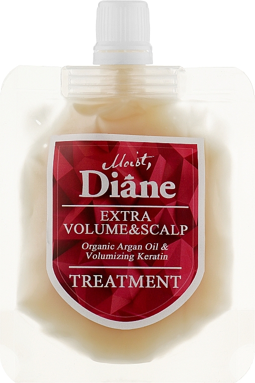 Бальзам-маска кератиновая для волос "Объем" - Moist Diane Perfect Beauty Extra Volume & Scalp  — фото N1