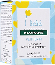 Ароматична вода для немовлят - Klorane Baby Petit Brin Scented Water For Baby — фото N1
