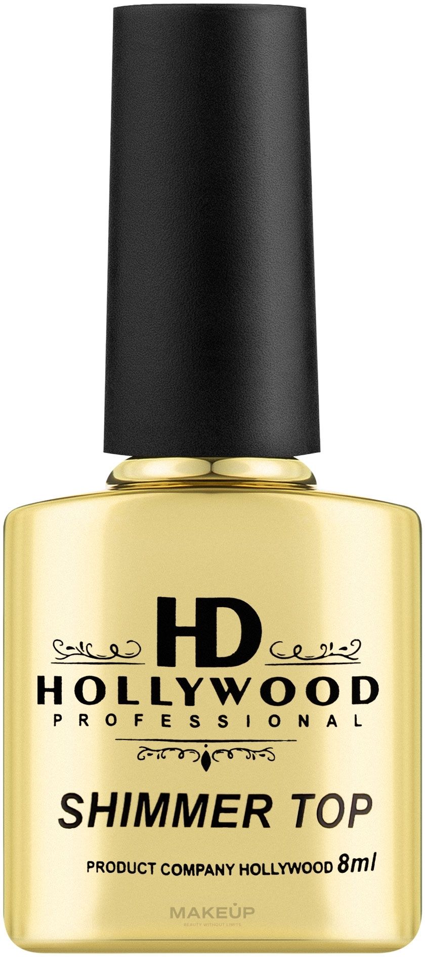 Топ для гель-лака - HD Hollywood Shimmer Dark Blue — фото 8ml