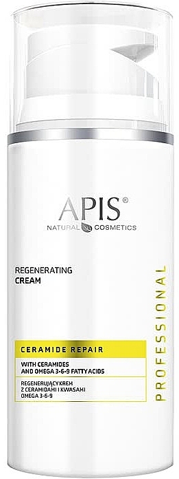 Регенерирующий крем с керамидами и жирными кислотами Омега 3-6-9 - APIS Professional Ceramide Repair Regenerating Cream — фото N1