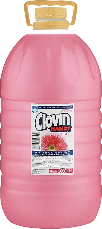 Мыло жидкое "Цветочное" - Clovin Clovin Handy Flower Antibacterial Liquid Soap — фото N4