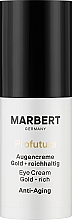 Парфумерія, косметика Антивіковий крем для догляду за шкірою навколо очей - Marbert Profutura Augencreme Gold Reichhaltig