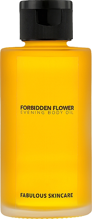 Вечернее сухое масло для тела с ретинолом - Fabulous Skincare Forbidden Flower Evening Body Oil — фото N2
