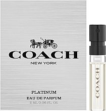 Парфумерія, косметика Coach Platinum - Парфумована вода (пробник)