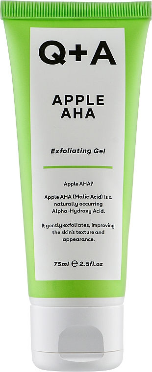 Відлущувальний гель для обличчя - Q+A Apple AHA Exfoliating Gel — фото N1