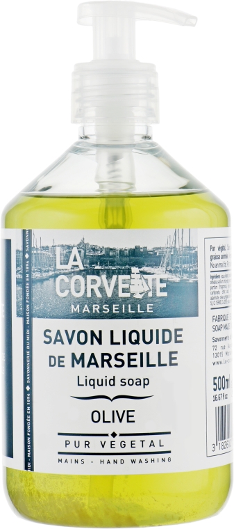 Жидкое мыло "Olive" - La Corvette Liquid Soap — фото N1