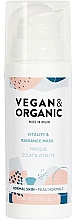 Парфумерія, косметика  Маска для обличчя "Енергія та сяйво" - Vegan & Organic Vitality & Radiance Mask