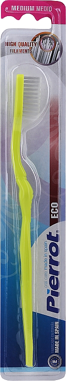 Зубна щітка, жовта - Pierrot Eco — фото N1