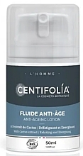Чоловічий органічний антивіковий флюїд для обличчя - Centifolia Anti-Ageing Lotion — фото N1