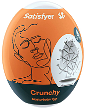 Набор - Satisfyer Masturbator Egg 3er Set Chrunchy — фото N2