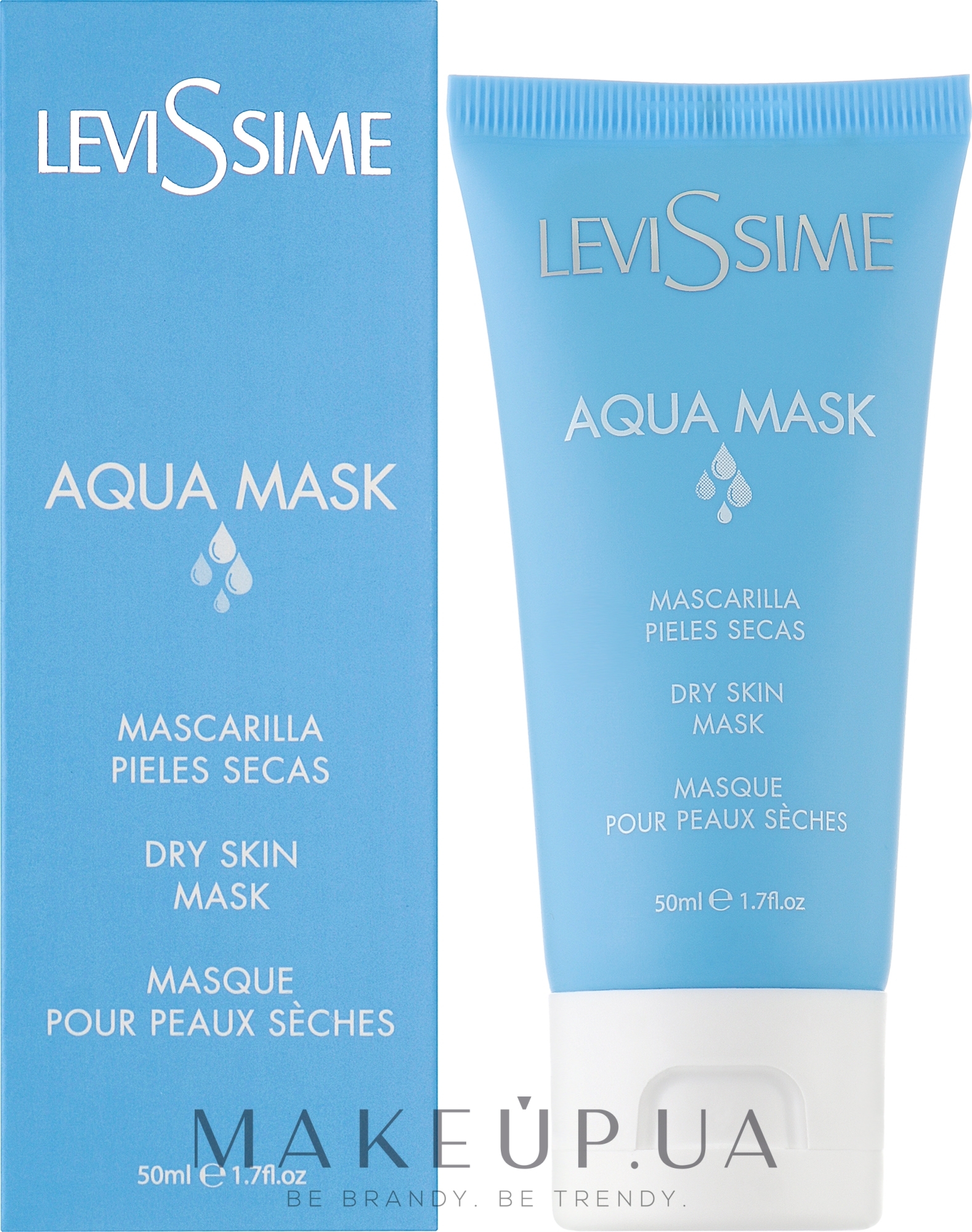 Зволожувальна маска для сухої шкіри - Levissime Aqua Mask — фото 50ml