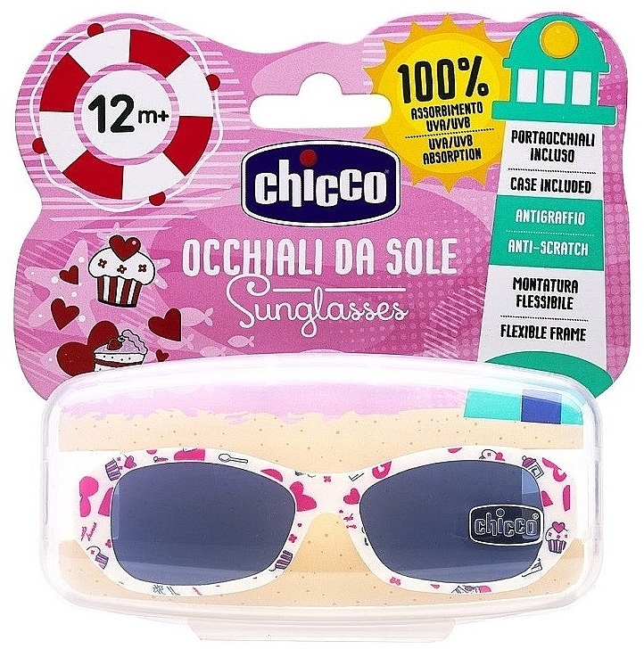 Очки солнцезащитные для девочек, от 1 года - Chicco 12M+ — фото N1