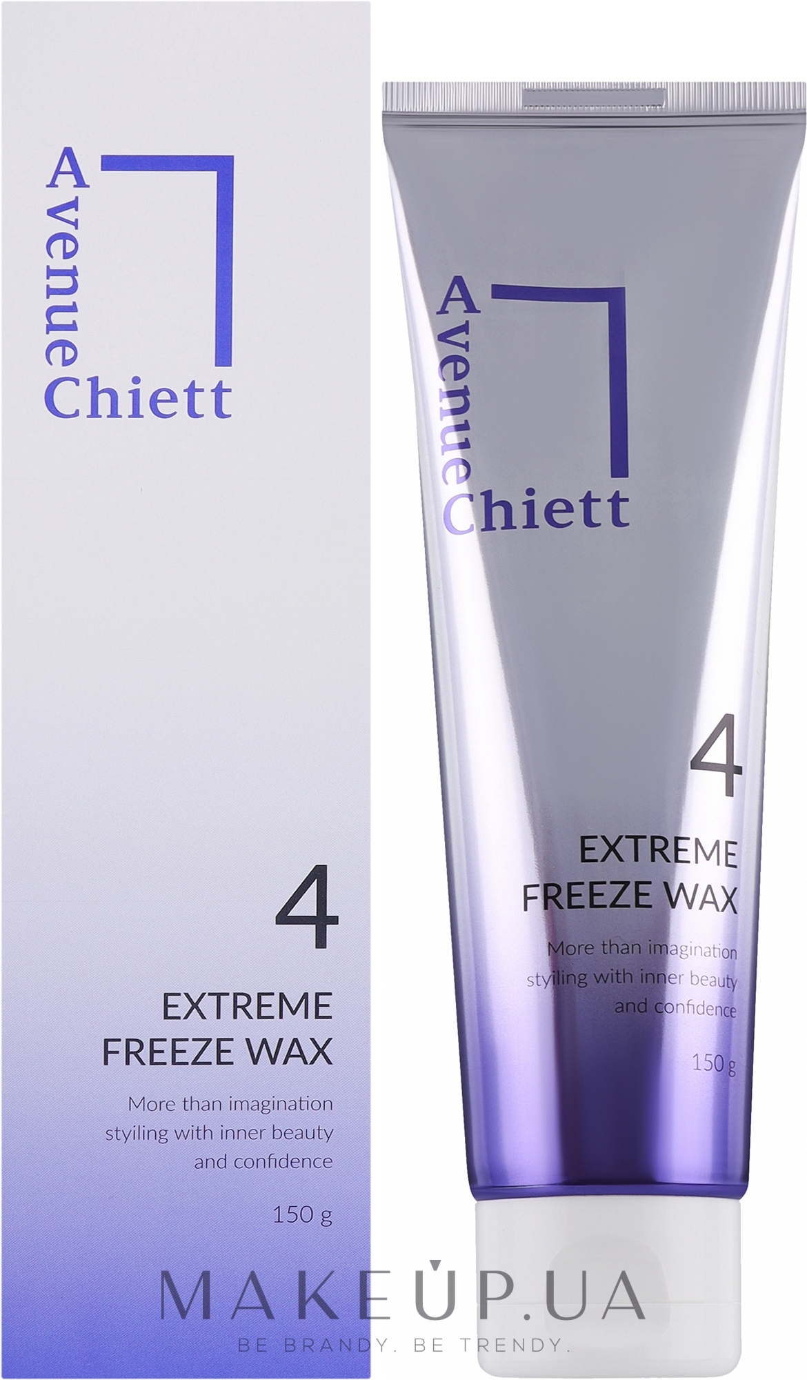 Экстремальный воск для стайлинга - PL Cosmetic Avenue Chiett Extreme Freeze Wax — фото 150g