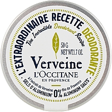 Парфумерія, косметика Крем-дезодорант "Вербена" - L'Occitane Verbena Deodorant