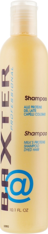 Шампунь для фарбованого волосся - Baxter Advanced Professional Hair Care Milk Proteins Shampoo — фото N1
