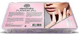 Парфумерія, косметика Тіпси для нарощування нігтів - Alessandro International Nagel Tips Tipbox Platinum