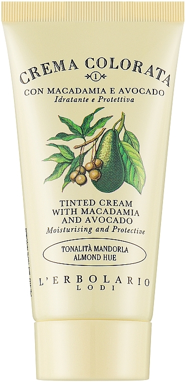 Тональный крем - L'Erbolario Crema Colorata Macadamia-Avocado — фото N1