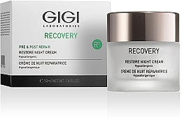 Восстанавливающий ночной крем - Gigi Recovery Restoring Night Cream — фото N2