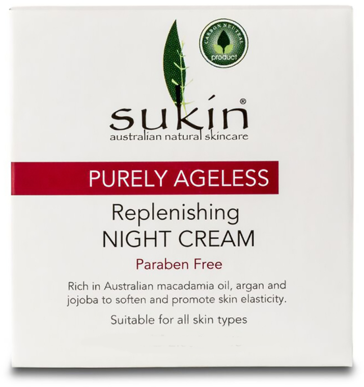 Нічний крем для обличчя - Sukin Sensitive Night Cream — фото N1