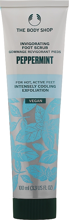 Скраб для ног "Перечная мята" - The Body Shop Peppermint Invigorating Foot Scrub — фото N1