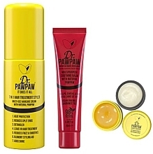 Набір - Dr. Pawpaw Bold VIP Kit (l/balm/25ml+h/spray/150ml+l/scrub/16g) — фото N2