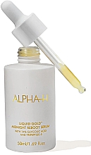 Антивікова нічна сироватка для обличчя - Alpha-H Liquid Gold Midnight Reboot Serum — фото N1