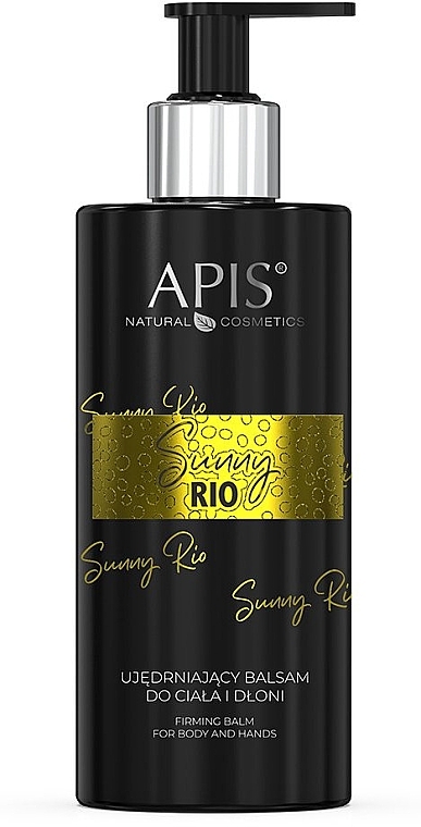 Укрепляющий бальзам для тела и рук - APIS Professional Sunny Rio Firming Balm For Body And Hands — фото N1