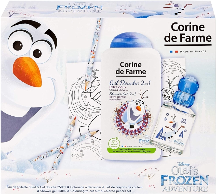 Corine de Farme Olaf - Набор (edt/50ml +sh/gel/250ml + accessories)