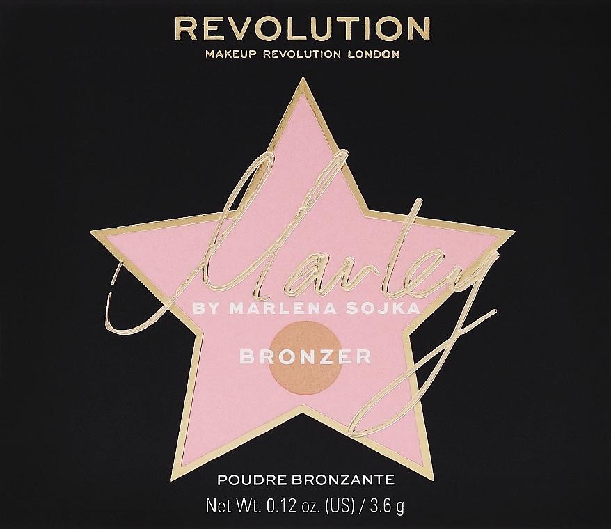 Бронзер для обличчя - Makeup Revolution x Marlena Sojka Bronzer — фото N2