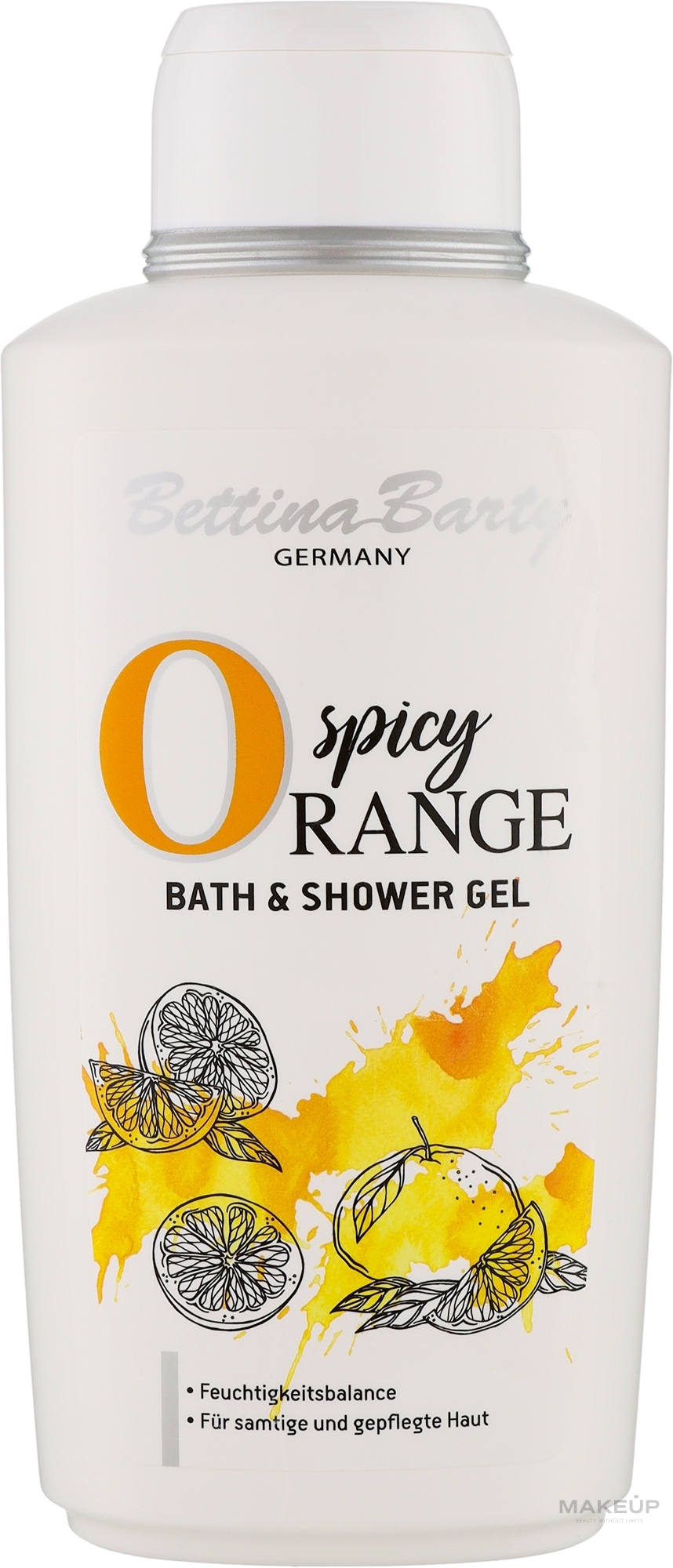 Гель для душа и ванны "Пряный апельсин" - Bettina Barty Spicy Orange Bath & Shower Gel — фото 500ml