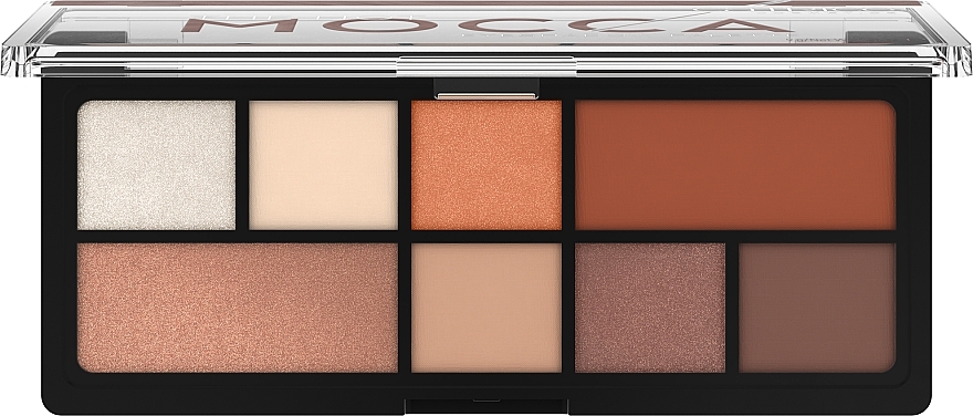 Палетка тіней для повік - Catrice The Hot Mocca Eyeshadow Palette — фото N2