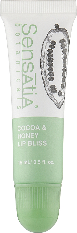 Бальзам-блиск для губ "Какао і мед" - Sensatia Botanicals Cocoa & Honey Lip Bliss