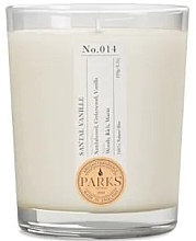 Духи, Парфюмерия, косметика Ароматическая свеча - Parks London Home №014 Santal Vanille Candle