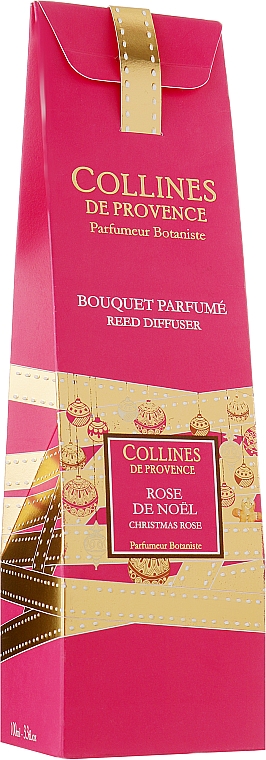 Аромадиффузор "Рождественская роза" - Collines de Provence Christmas Rose — фото N1