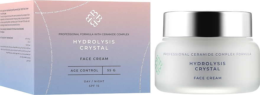 Омолаживающий крем для лица "Age Control" - Bogenia Hydrolysis Crystal Cream  — фото N2