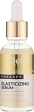 Сироватка для обличчя із золотом і колагеном - Delia Gold & Collagen Therapy Elasticizing Serum — фото N1