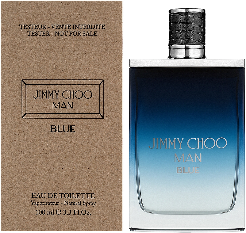 Jimmy Choo Man Blue - Туалетная вода (тестер с крышечкой) — фото N2