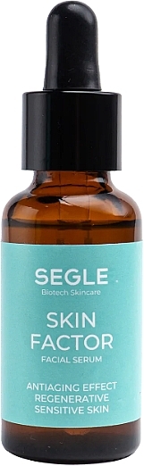 Сыворотка против старения кожи лица - Segle Skin Factor Facial Serum — фото N1