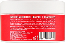 Крем-батер живильний для рук - NUB Spa Care Hand Cream Butter Strawberry — фото N2