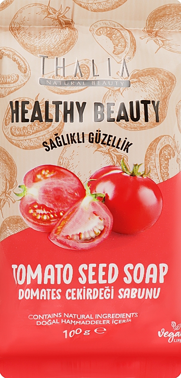 Натуральное мыло с маслом семян томата - Thalia — фото N1