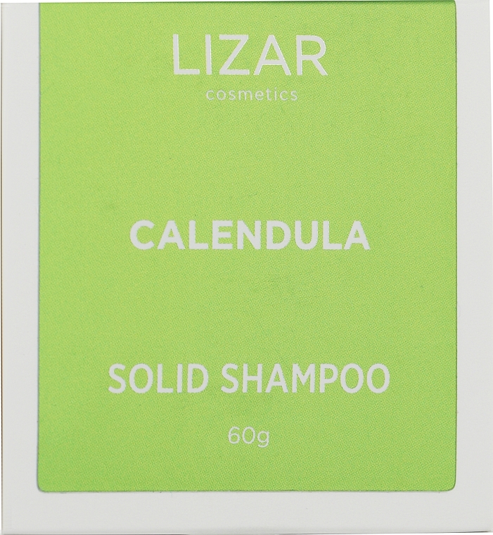 Твердый шампунь "Календула" - Lizar Solid Shampoo — фото N3