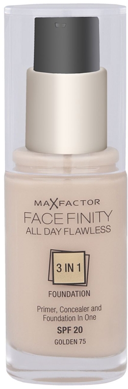 РАСПРОДАЖА Тональная основа - Max Factor Facefinity All Day Flawless 3-in-1 Foundation SPF 20 *