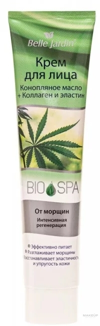 Регенерирующий крем от морщин с маслом конопли - Belle Jardin Bio Spa  — фото 125ml