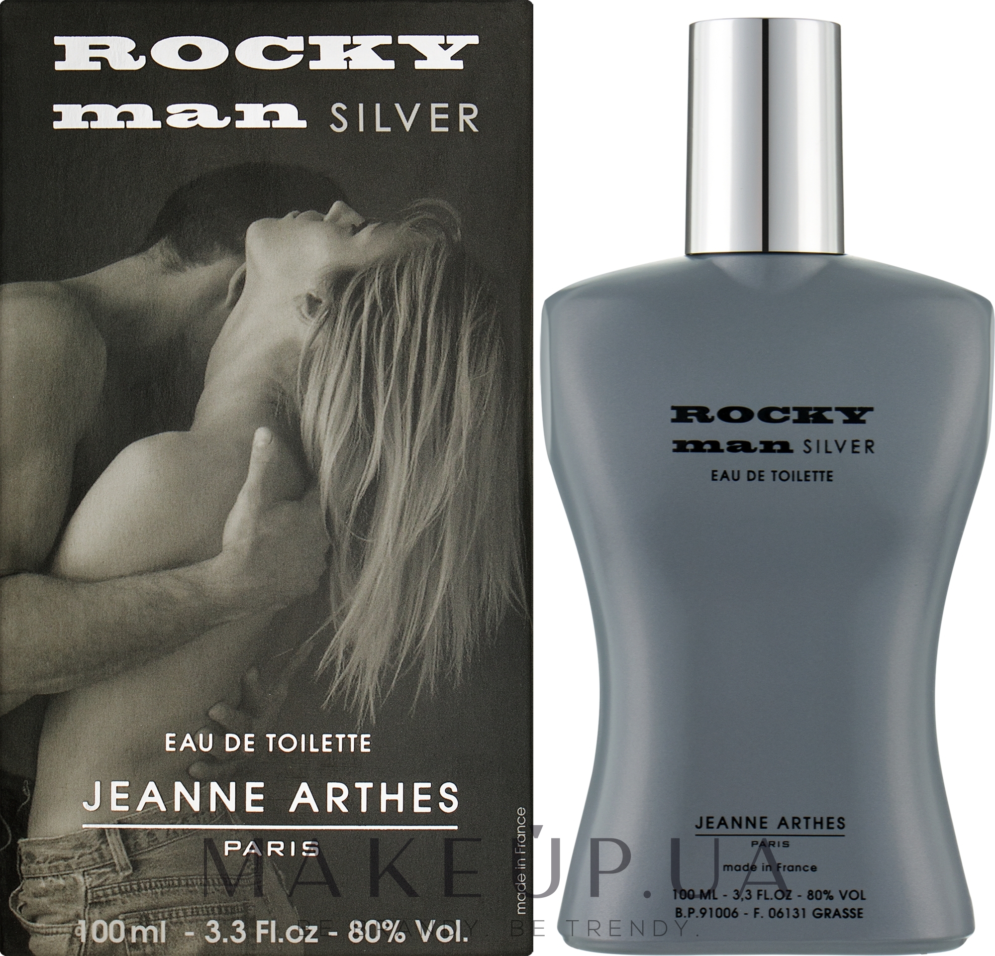 Jeanne Arthes Rocky Man Silver - Парфумована вода — фото 100ml