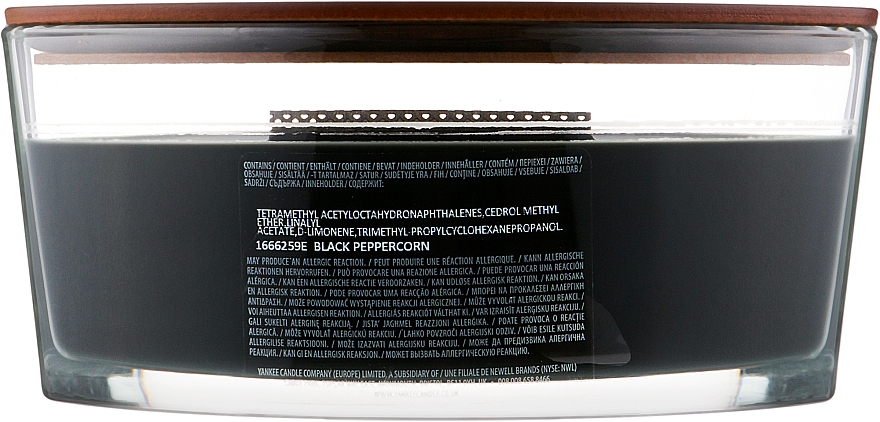 Ароматическая свеча в стакане - WoodWick Black Peppercorn Candle — фото N4