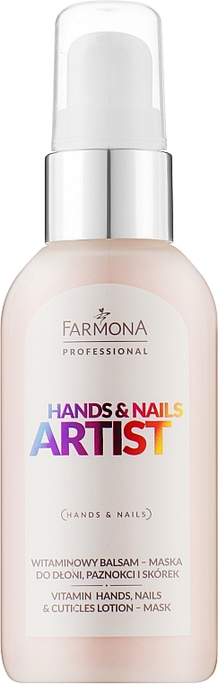 Витаминная лосьон-маска для рук - Farmona Professional Hands & Nails Artist Vitamin Lotion-Mask — фото N1