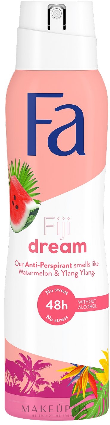 Дезодорант-спрей "Ритми островів. Fiji Dream", аромат кавуна та іланг-іланга - Fa — фото 150ml