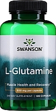Парфумерія, косметика Харчова добавка "L-глютамін", 500 мг - Swanson L-Glutamine 500mg